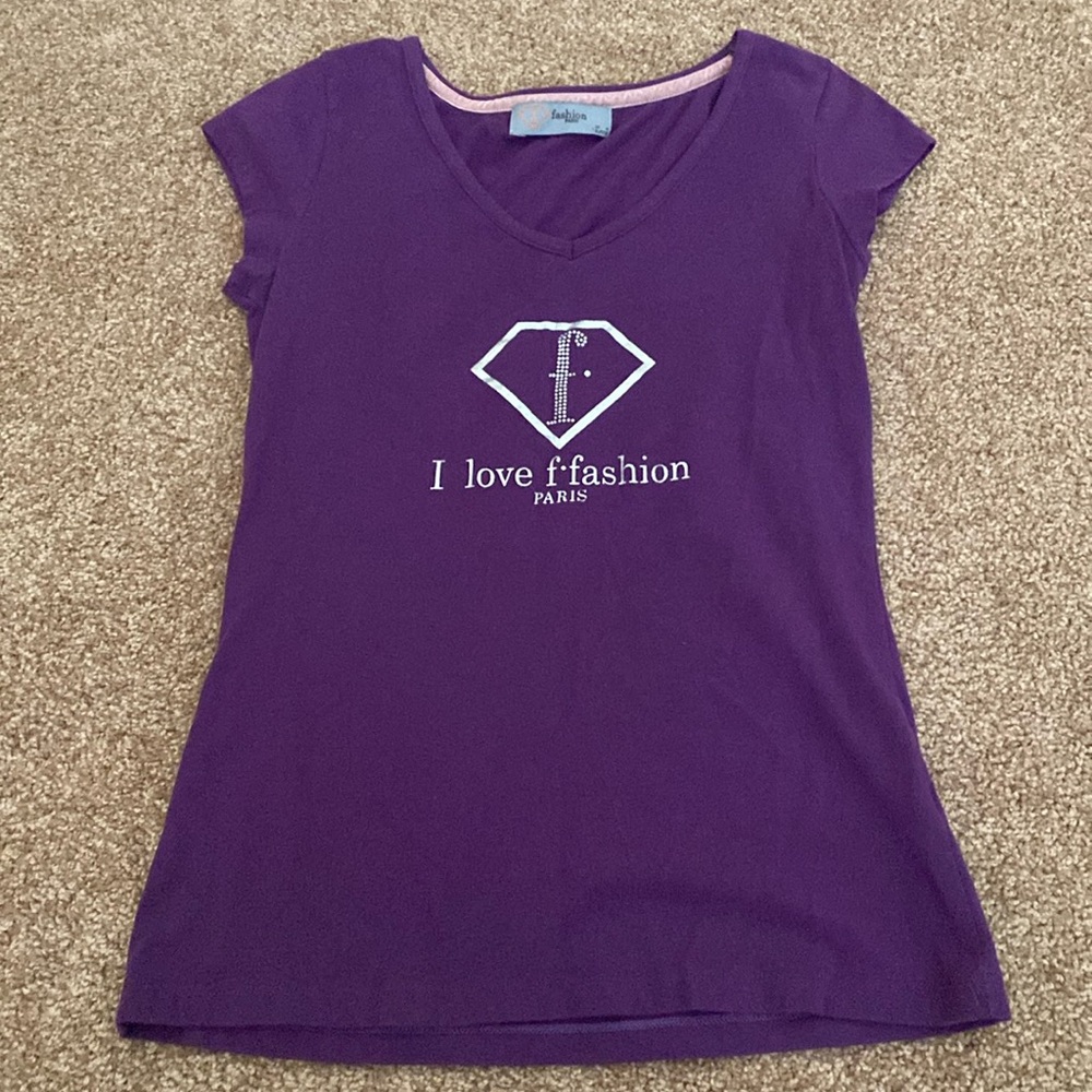 Vintage paris runway shirt!!